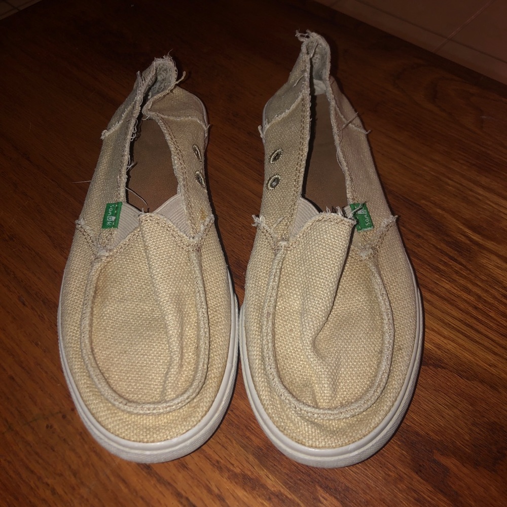 Sanuk Hemp Casual Slip On Shoes
